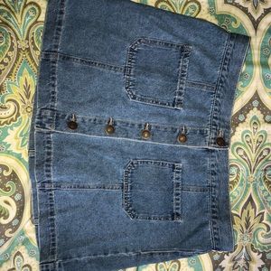 Forever 21 denim skirt
